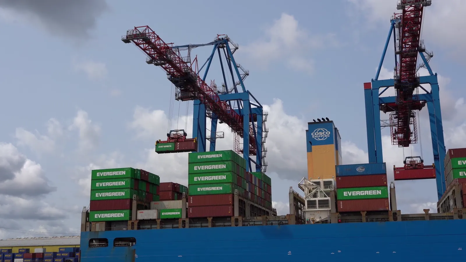 Representative container loading operations